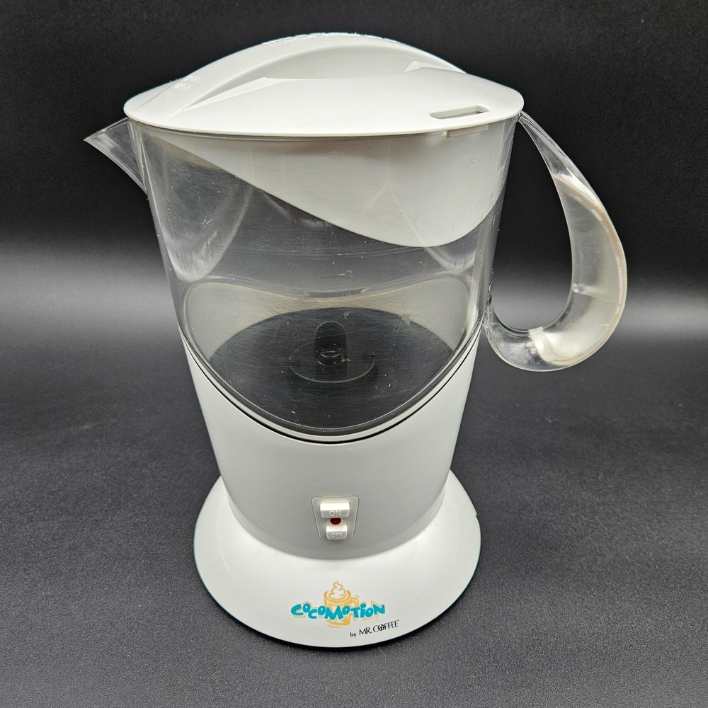 CocoMotion Mr Coffee HC4 Automatic Hot Cocoa Chocolate Maker Mixer Tested Works